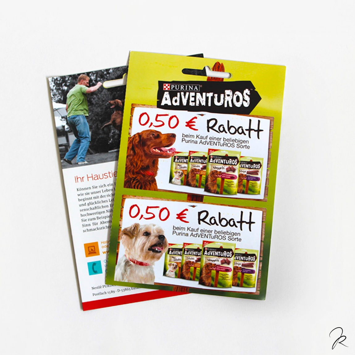 Referenz Print Coupon Tierfutter