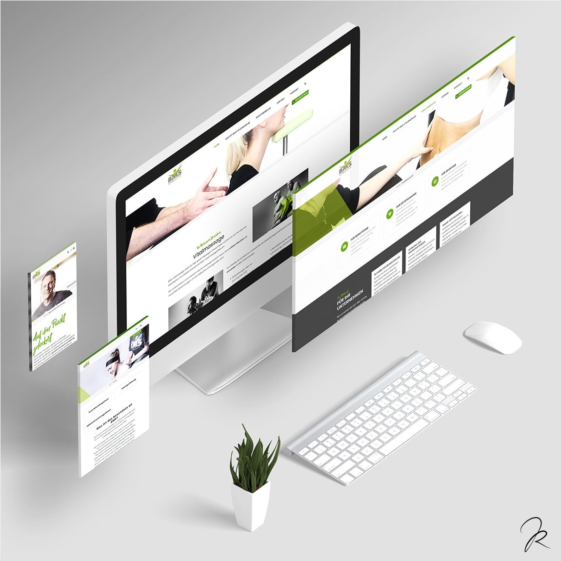 Referenz Webdesign BMS Vitalmassage